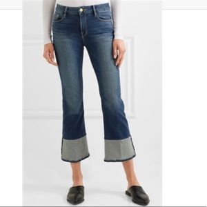 • Frame • Le Mini Boot Cut Crop Clifton Jeans 27